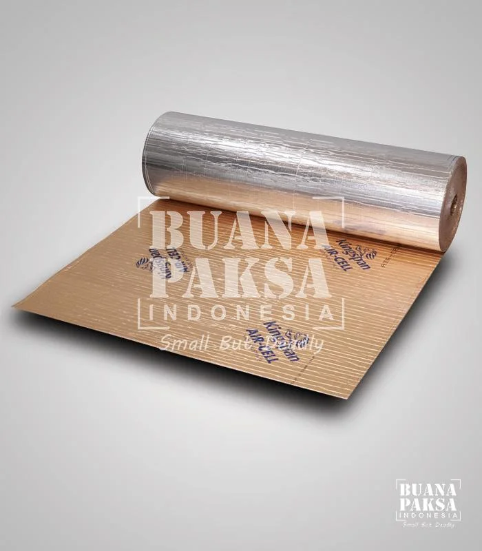 Aluminium foil peredam panas